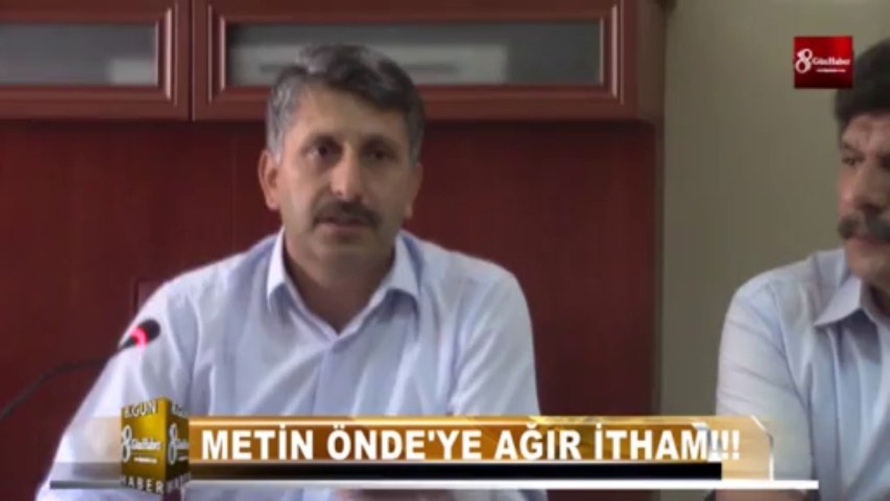 ÇELİKİŞ TEN METİN ÖNDE'YE AĞIR İTHAM 8.GÜN HABER(1)