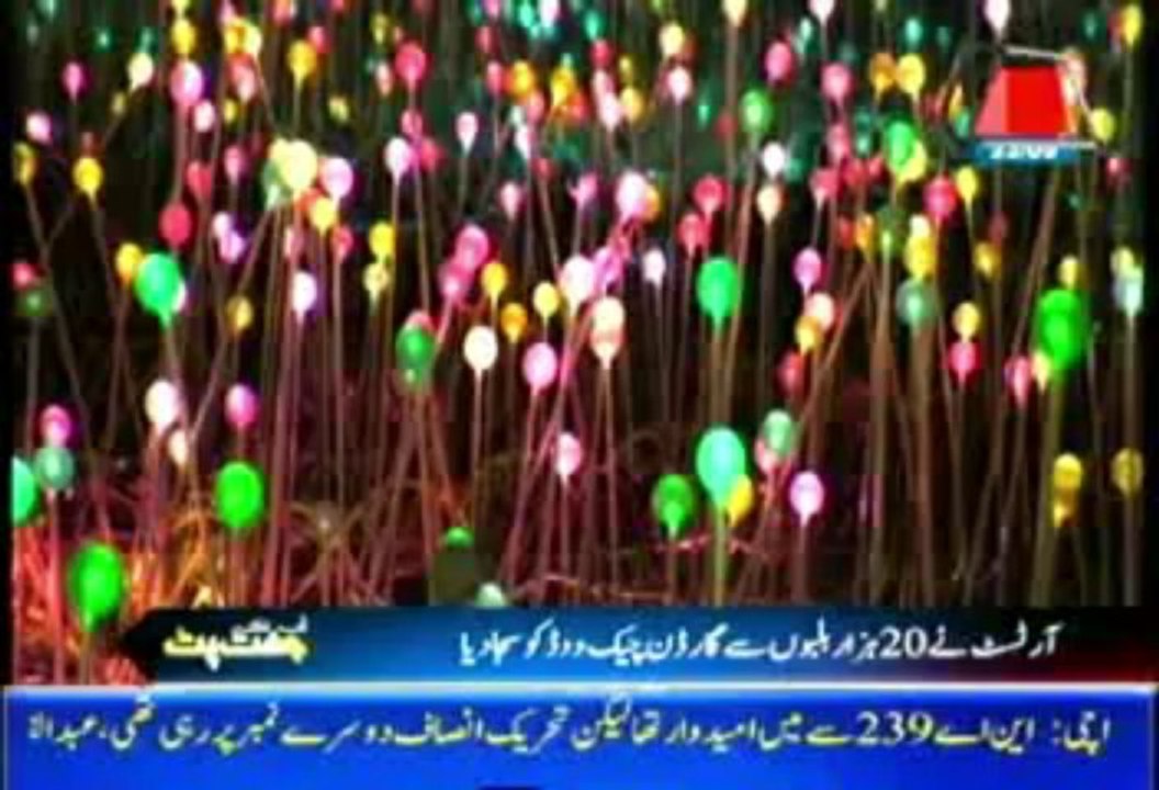 20 thousand bulb in Park