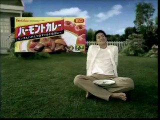 小野伸二　バーモントカレーのCM