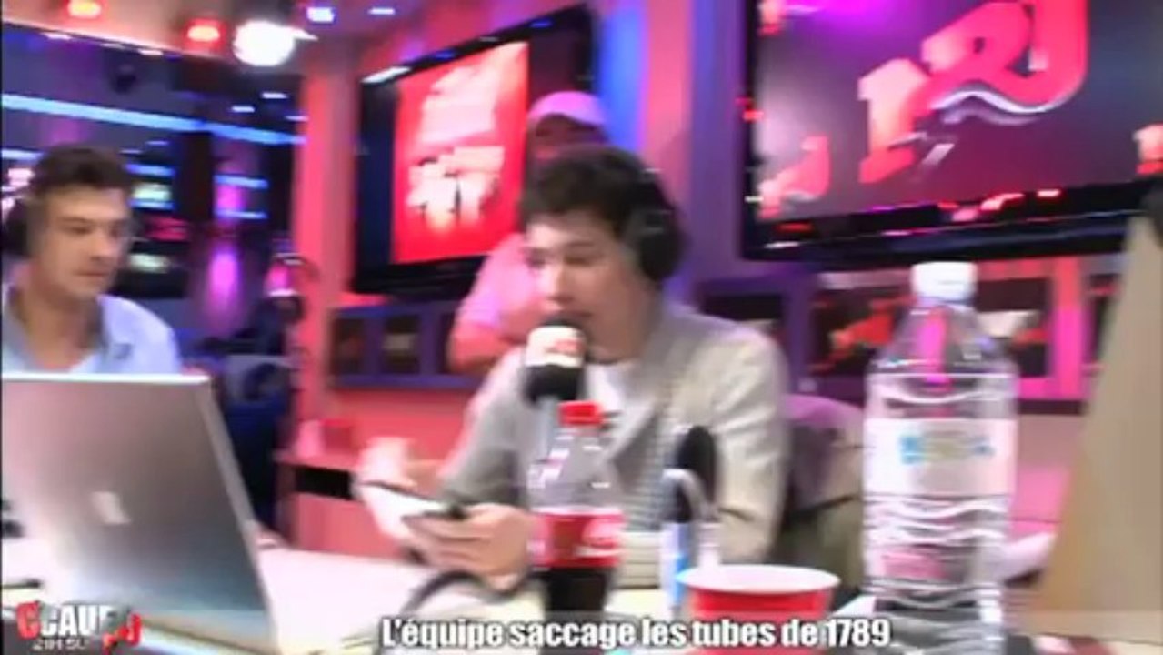 L'équipe saccage les tubes de 1789 - C'Cauet sur NRJ