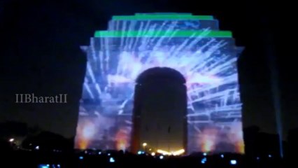 3D Mapping on INDIA GATE