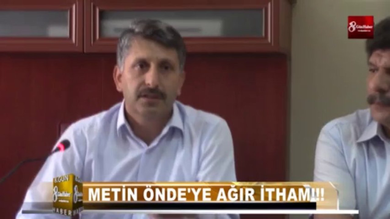 ÇELİKİŞ TEN METİN ÖNDE'YE AĞIR İTHAM 8.GÜN HABER