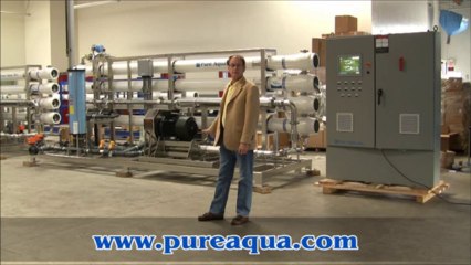 Pure Aqua| Industrial Desalination Plant & Ion Exchange System Oman 2 x 63,000 GPD
