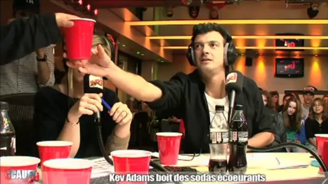 Kev Adams boit des sodas écoeurants - C'Cauet sur NRJ
