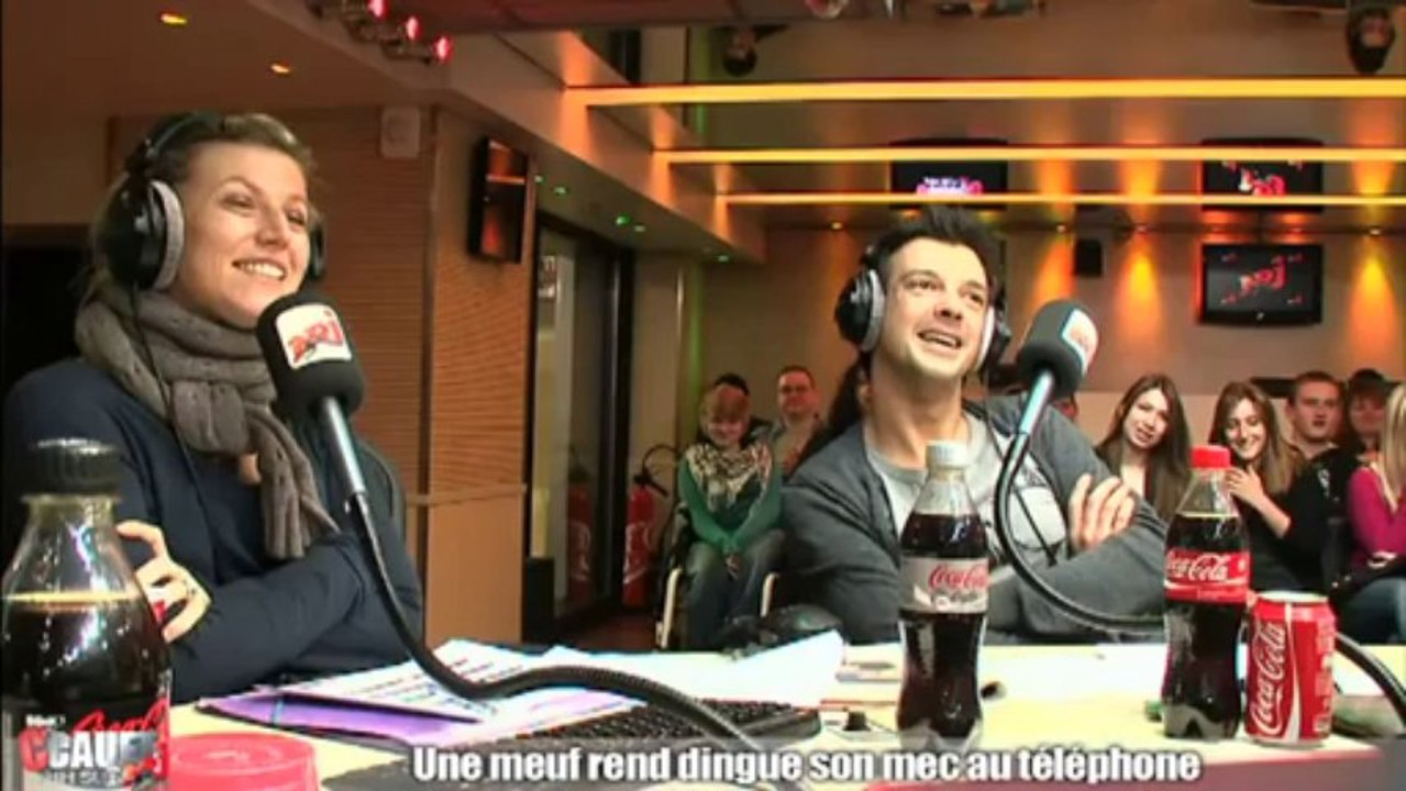 Une meuf rend dingue son mec au téléphone - C'Cauet sur NRJ