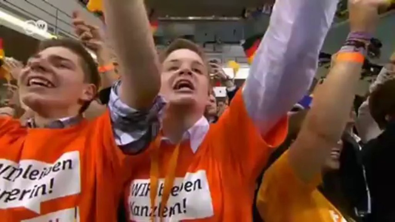 Angela Merkel's conservatives win German election