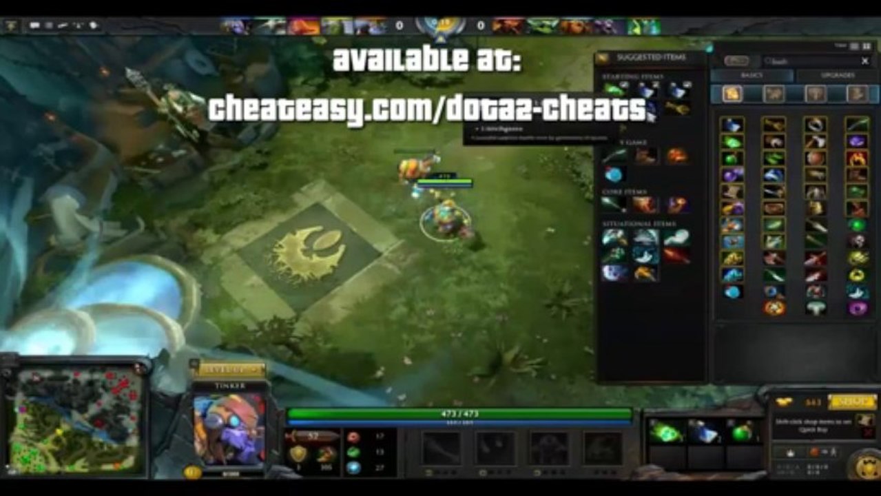Proof! Dota 2 Maphack | cheateasy.com official release