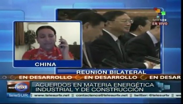 Suscriben acuerdos comerciales Venezuela y China