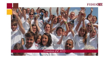 Envoi de 78 volontaires Fidesco le 14 août 2013