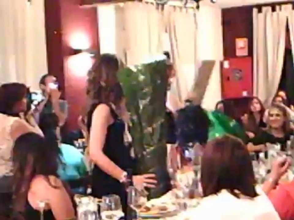 Fiesta GH la tertulia,habla Pilar, y entrega de regalos a Carmen, Maria, Hugo y Judit