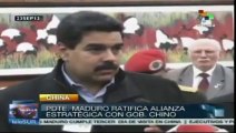 Pdte. Maduro ratifica alianza estratégica con el gobierno chino