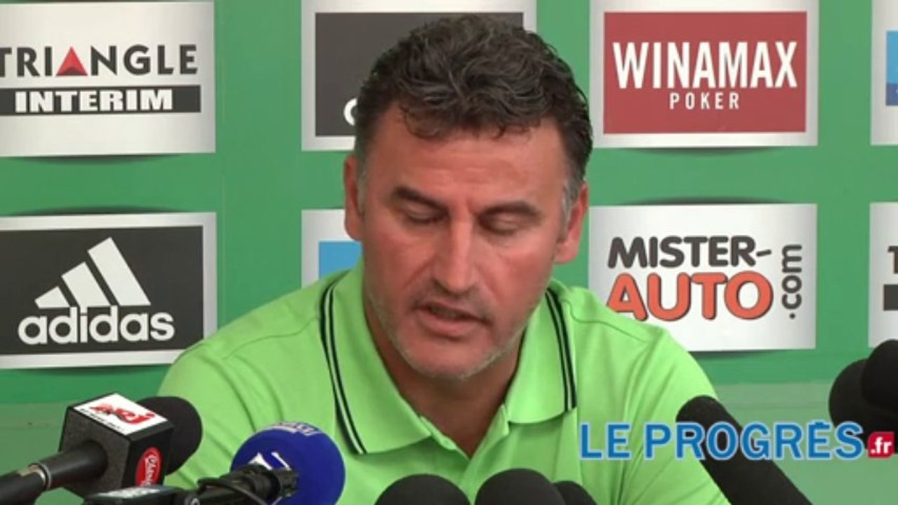 OM/ASSE: "Jouer pour marquer des buts" annonce Galtier