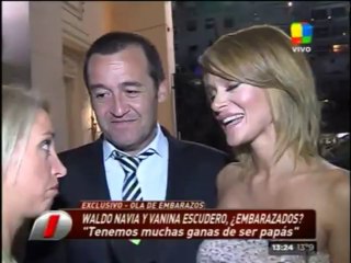 Vanina y Álvaro y una desmentida dudosa de su embarazo