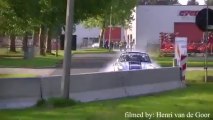 Crash Porsche Hellendoorn rally