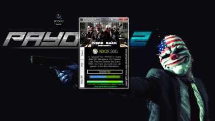 Payday 2 - Lootbag DLC Unlock Code Free Download (Xbox 360 / PS3)