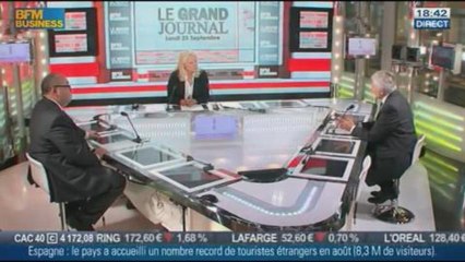 Jean-Claude Trichet, ancien président de la BCE, dans Le Grand Journal - 23/09 3/4