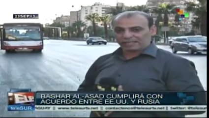 Reitera presidente sirio compromiso de cumplir acuerdos