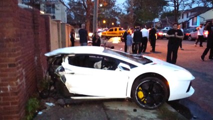 Watch This $400K Lamborghini Get Ripped In Half