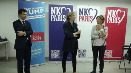 Remise officiel du projet des Trentenaires de l'UMP Paris à N.K.M.