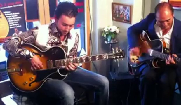 Sandro Lorier & Tchavolo Schmitt à la Chope des Puces 2013