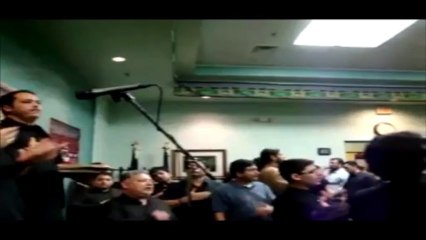 Abid Na Khabhi Tooq Wa Zanjir Pe Roye.  Noha Recited By Ali Zia Riavi and Poet Qammar Lucknowi