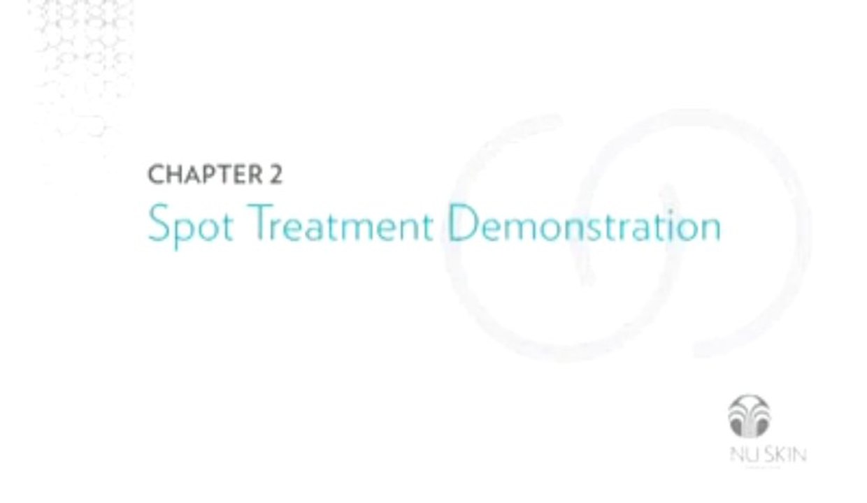 ageLOC Galvanic Spa II - Spot treatment demonstration