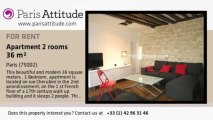 1 Bedroom Apartment for rent - Opéra, Paris - Ref. 7511