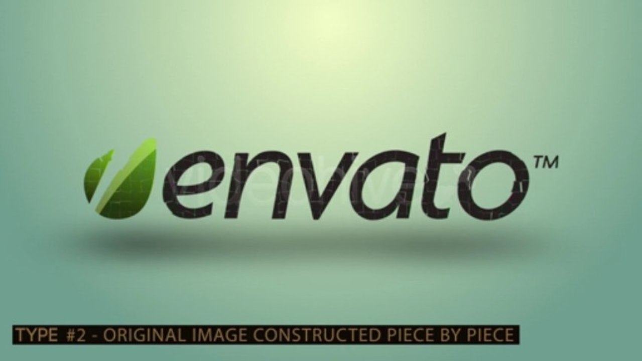 Piece By Piece Logo Image Reveal - After Effects Template