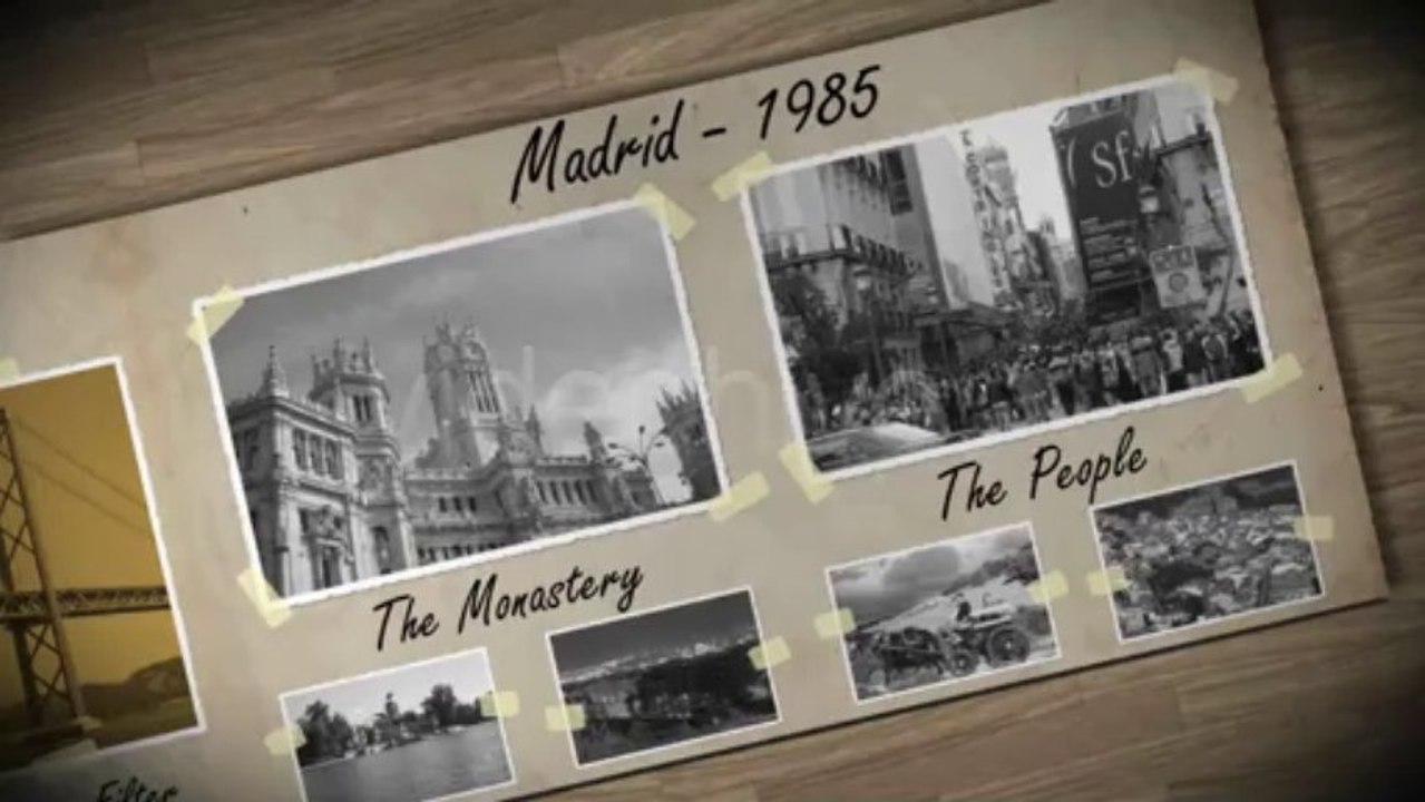 Old Photo Album - After Effects Template