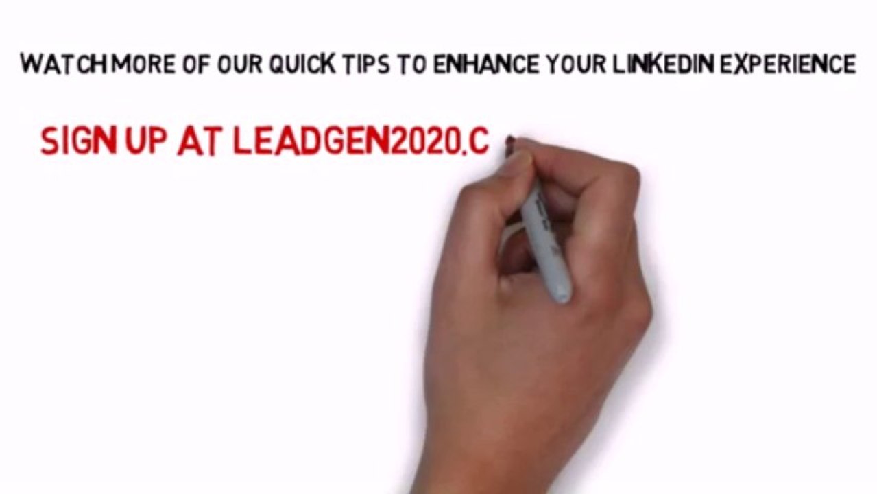 Making LinkedIn Work for You - Using Vanity Links Tip #7