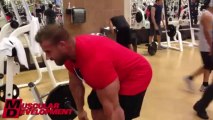 JAY CUTLER - LEGS WORKOUT 11 DAYS OUT UPDATE 2013 MR OLYMPIA