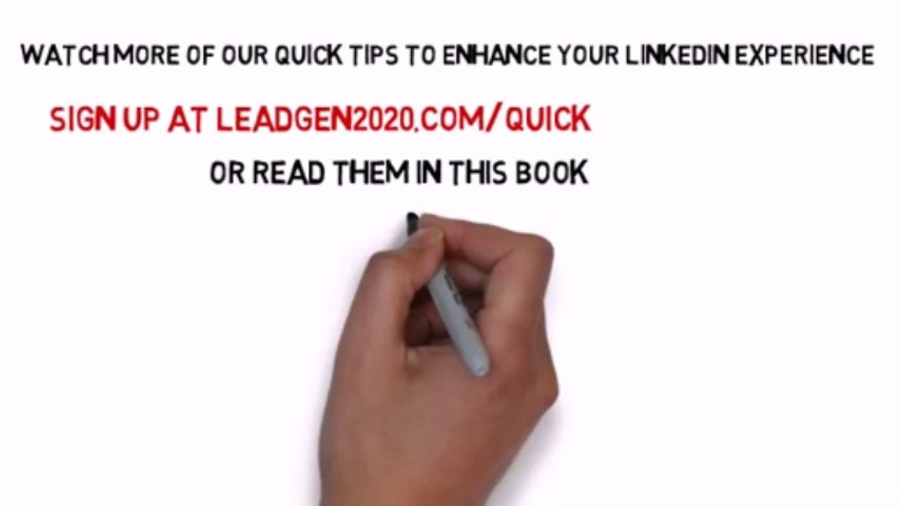 Making LinkedIn Work for You - Improve Your Profile Rating Tip #4