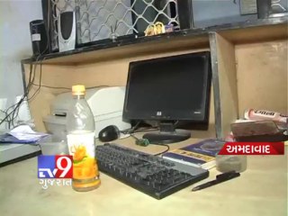 Tv9 Gujarat - Gandhinagar Rs. 7 lakh and CCTV stolen from bank