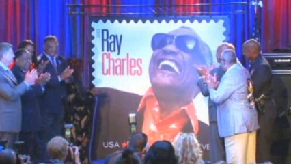 Charles honored with limited edition U.S. postage stamp