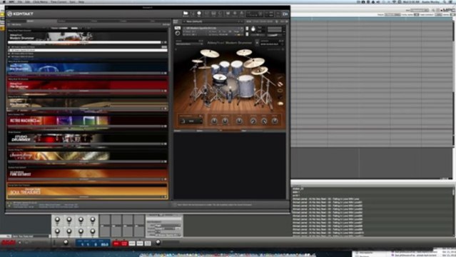 NATIVE INSTRUMENTS KOMPLETE 8 ULTIMATE WORKING INSIDE THE AKAI MPC RENAISSANCE
