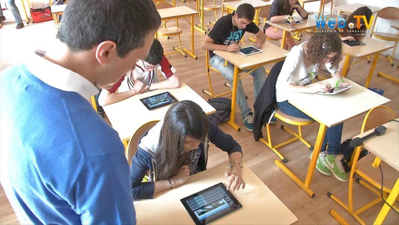 Tablettes tactiles en mathématique