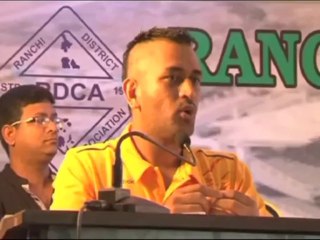 CSK captain Dhoni lauds new Ranchi Stadium