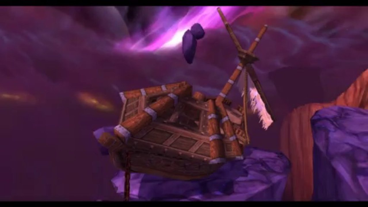 Lieu insolite de WoW: Un bateau à Raz-de-Néant