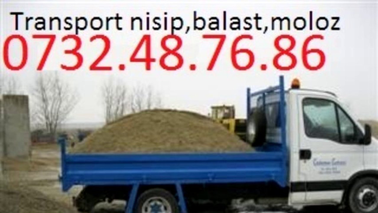 0732.48.76.86 nisip de la 1 metru cub  la 20 metri cubi