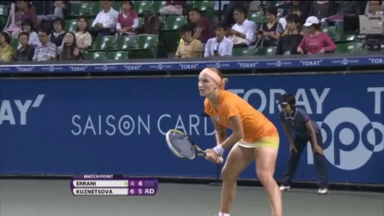 Tokio: Wieder eine Russin! Errani unterliegt Kuznetsova