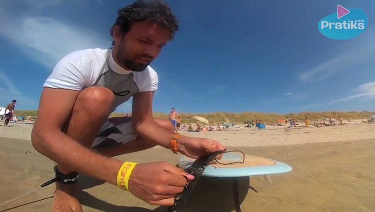 Surf - Comment attacher son leash