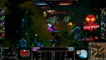 Un début de partie très disputé