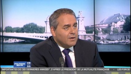 Xavier Bertrand "François Hollande ne fera rien comme réformes parce qu'il veut se garder des chances d'être réélu"