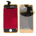 Hytparts.com-For iPhone 4S LCD Screen Touch Digitizer & Back Cover Housing Conversion Kit Yellow