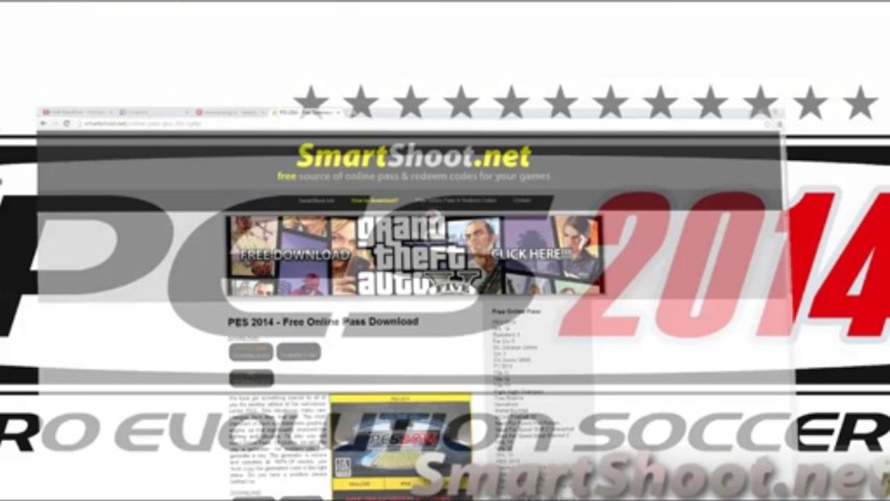PES 14 Online Pass And Redeem Codes Generator [Xbox360,PS3,PC]