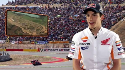 Previo GP Aragón en Motorland con Marc Márquez