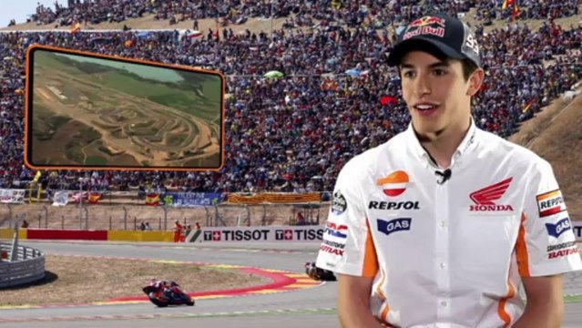 Previo GP Aragón en Motorland con Marc Márquez