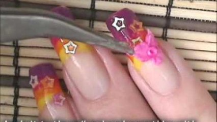 *Starry Sunset* Nail Art Design