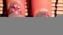 Asian Themed: *Cherry Blossom Nail Art Design* - Short Nails