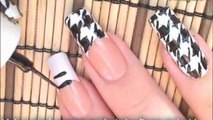 Designer Inspired #8: *Houndstooth* Nail Art Design Tutorial